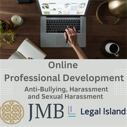 Online Training – Bullying, Harassment and Sexual Harassment